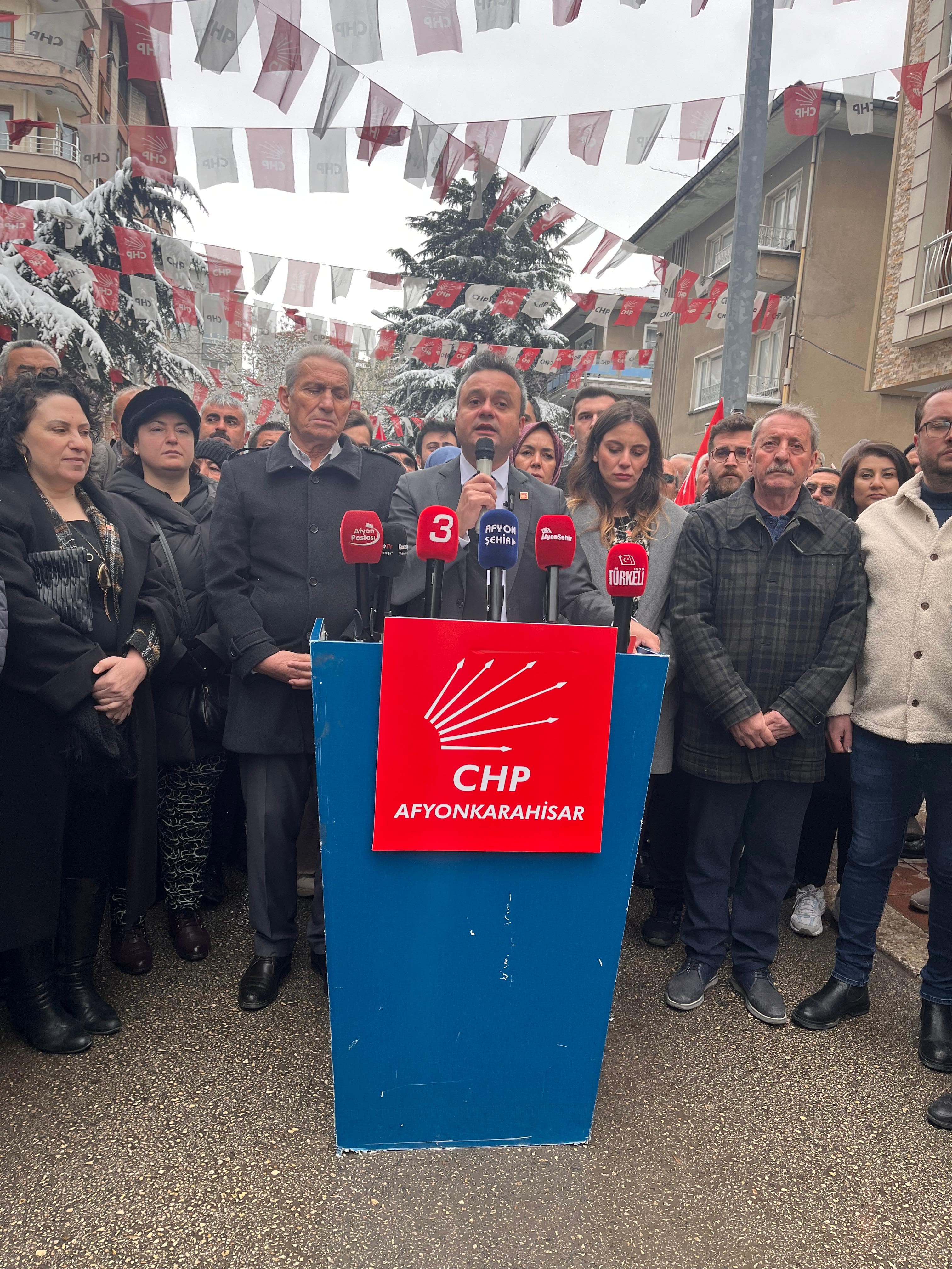 CHP Afyonkarahisar İl Başkanı Erhan’dan Çarpıcı Açıklamalar: “Erdoğan İktidarının Saldırısı Milletin İradesine Darbe Girişimidir”