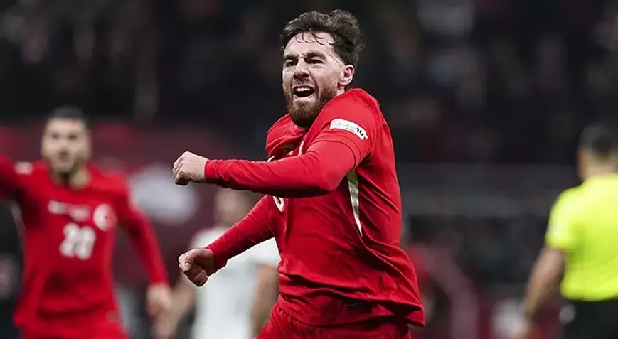 EMİRDAĞLI MİLLİ FUTBOLCU  KÖKÇÜ BÜYÜK GURUR YAŞATTI