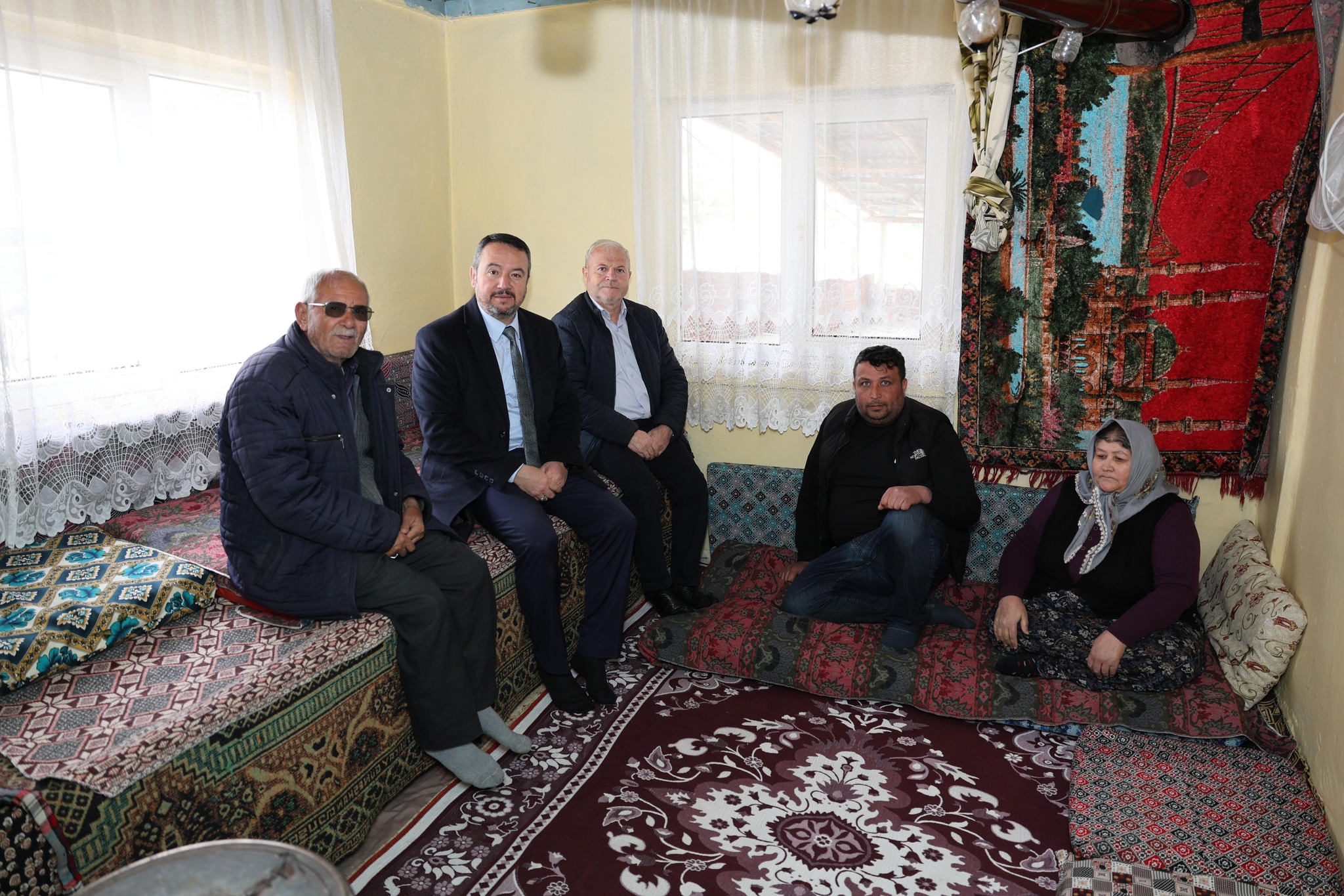 Başkan Öztaş, Taziye Ziyaretlerinde Bulundu