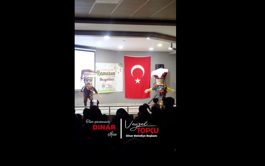 Dinar Belediyesinin Geleneksel Ramazan Etkinlikleri Coşkuyla Sürüyor