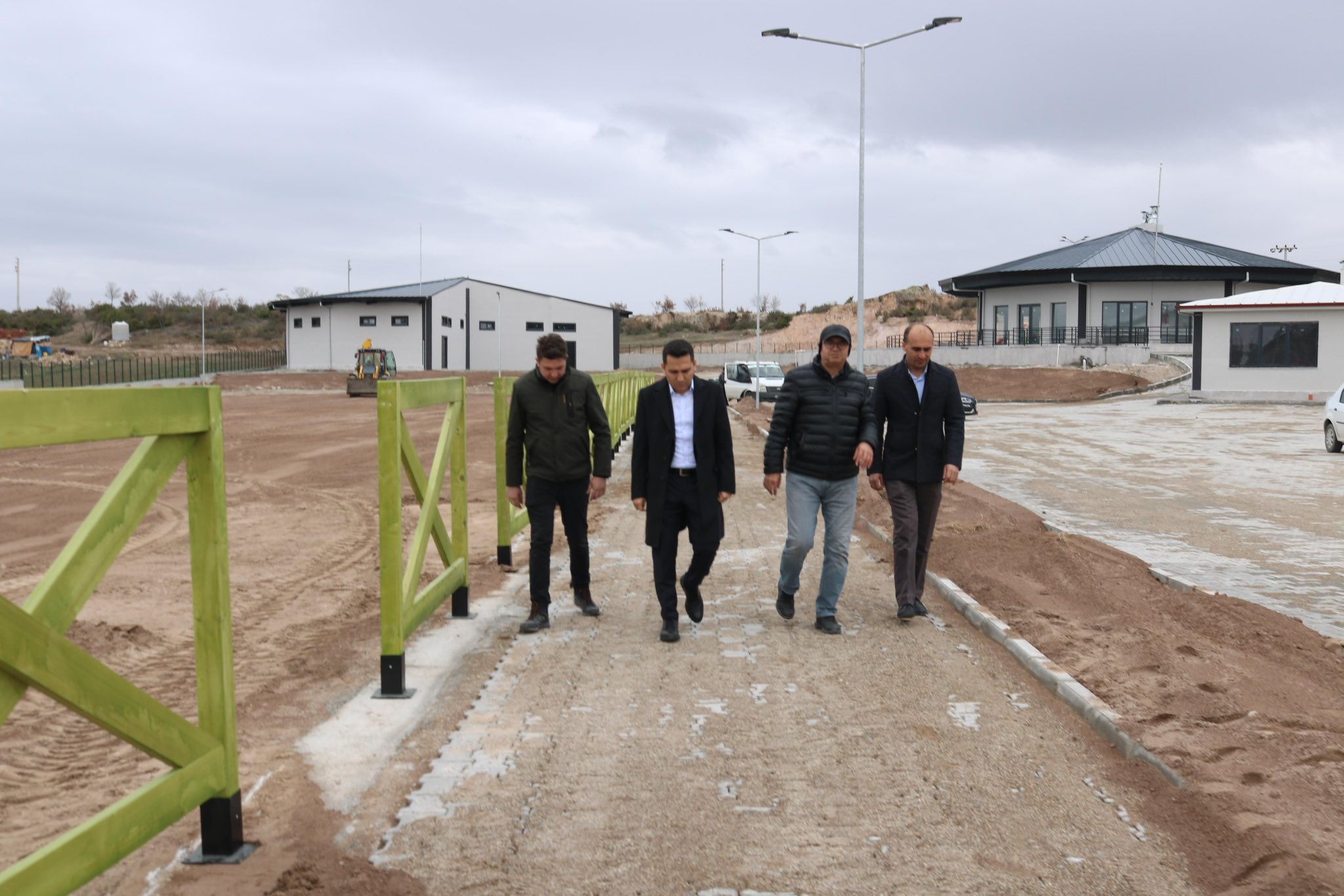 Kaymakam Bildirici, Atlı Spor ve Okçuluk Merkezi Tesisinde İncelemelerde Bulundu