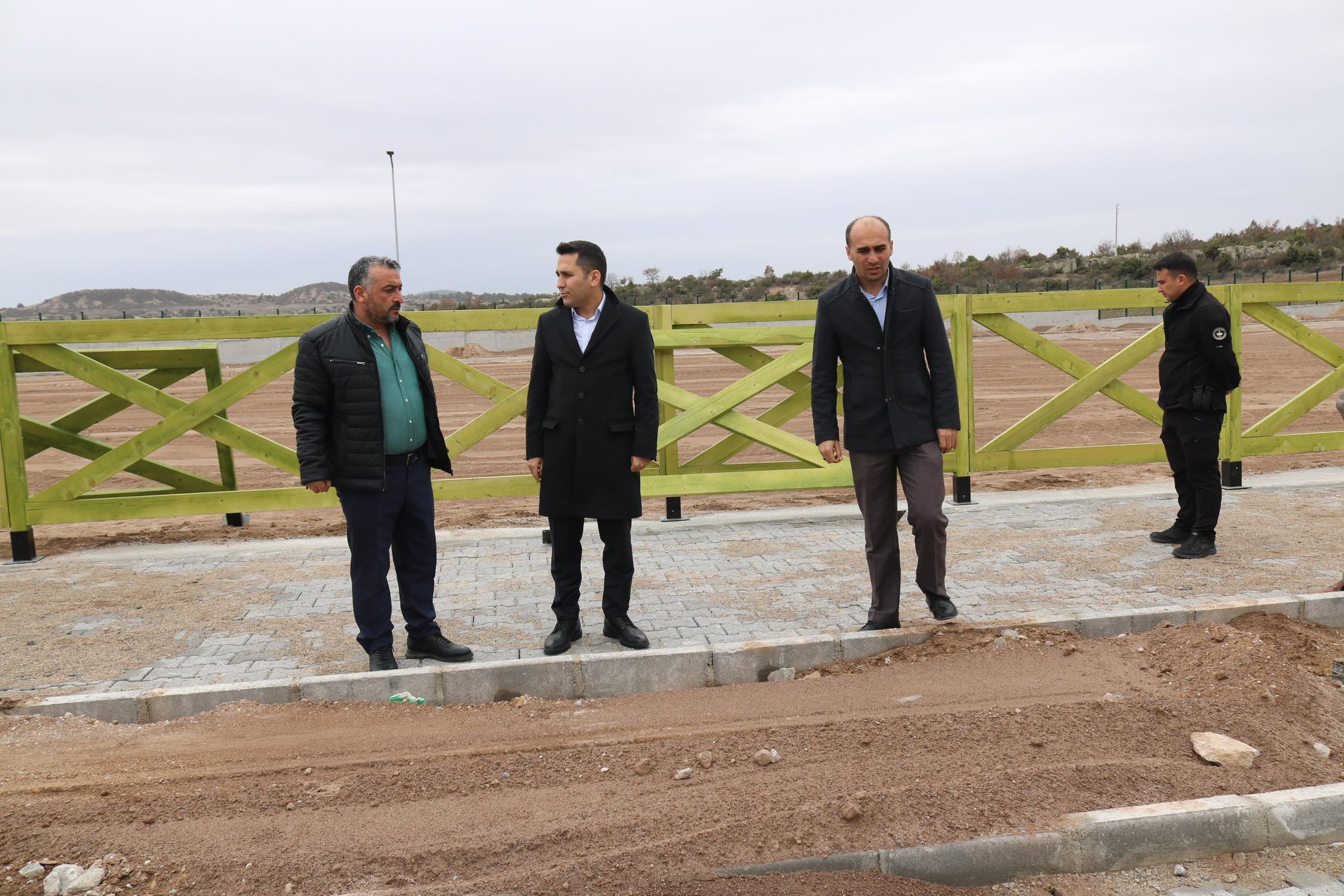 Kaymakam Bildirici, Atlı Spor ve Okçuluk Merkezi Tesisinde İncelemelerde Bulundu