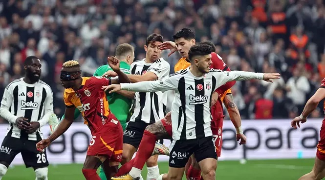 BEŞİKTAŞ DERBİDE  GALATASARAY’I MAĞLUP ETTİ