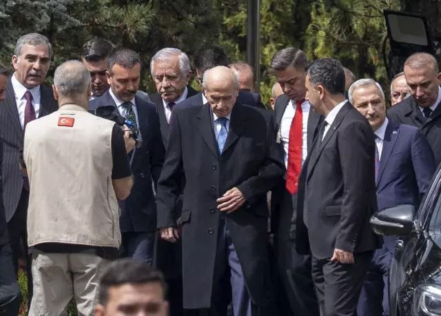 Devlet Bahçeli 2 Ay Sonra Kameralar Karşısında: Alparslan Türkeş'i Anma Törenine Katıldı