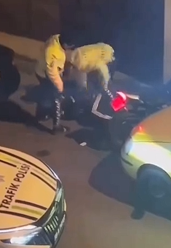 Çorum'da polisten sert tepki!