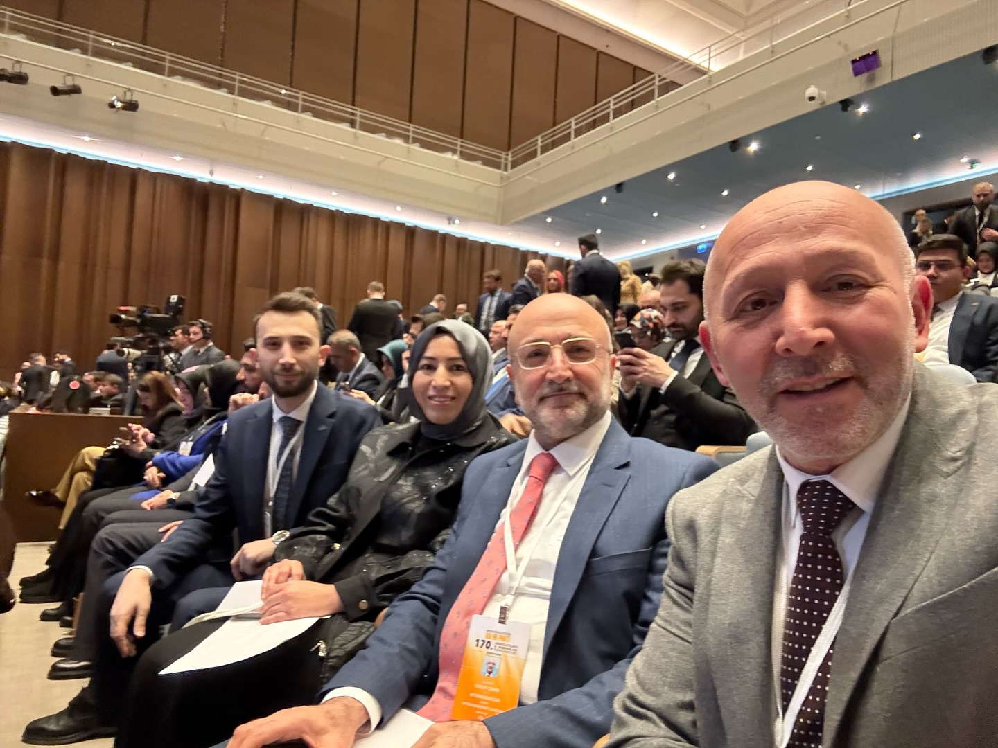 AK Parti Afyon Heyeti, Genişletilmiş İl Başkanları Toplantısı'na Katıldı
