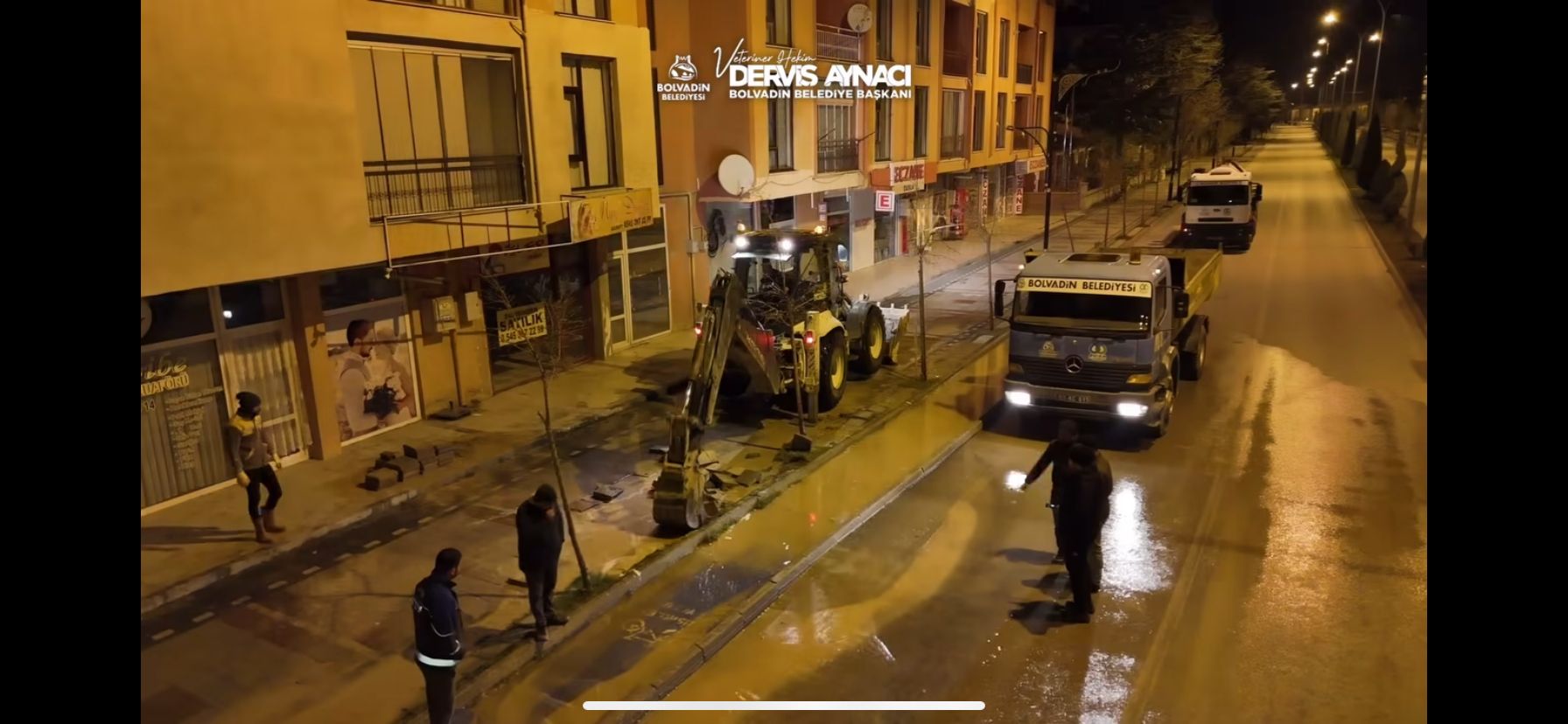 BAŞKAN AYNACI ÇALIŞMALARI YERİNDE İNCELEDİ