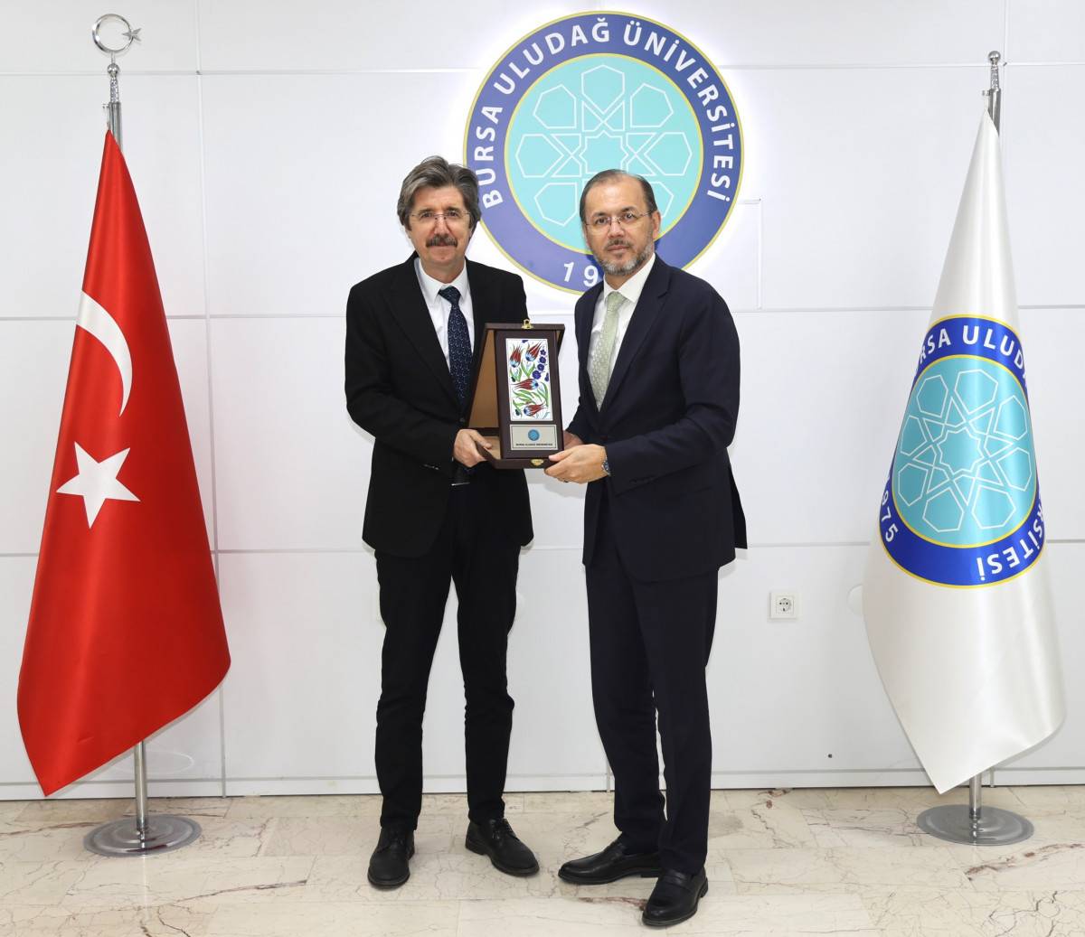 Rektör Okumuş, Rektör Yılmaz’ı Ziyaret Etti
