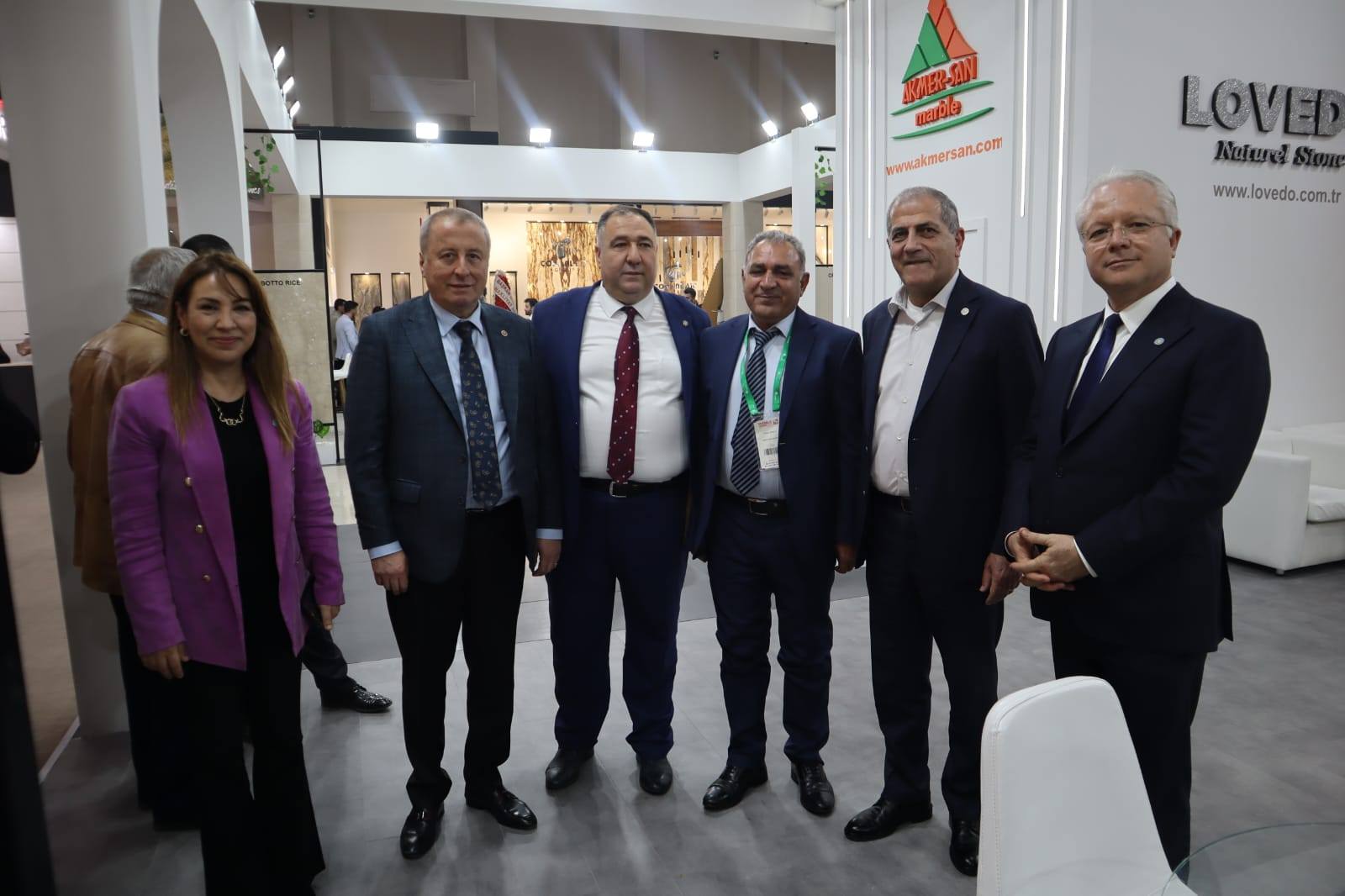 Milletvekili Olgun, Marble İzmir Fuarı’nda Afyonlu Firmalarla Buluştu