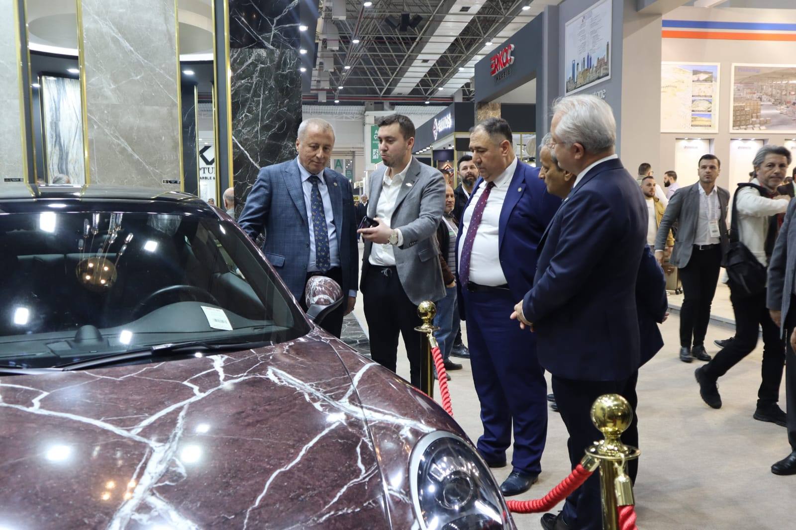 Milletvekili Olgun, Marble İzmir Fuarı’nda Afyonlu Firmalarla Buluştu
