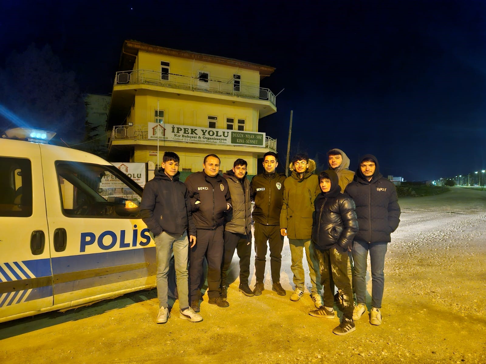 Bolvadin’de Kavga İhbarına Giden Bekçilere Sürpriz Karşılama