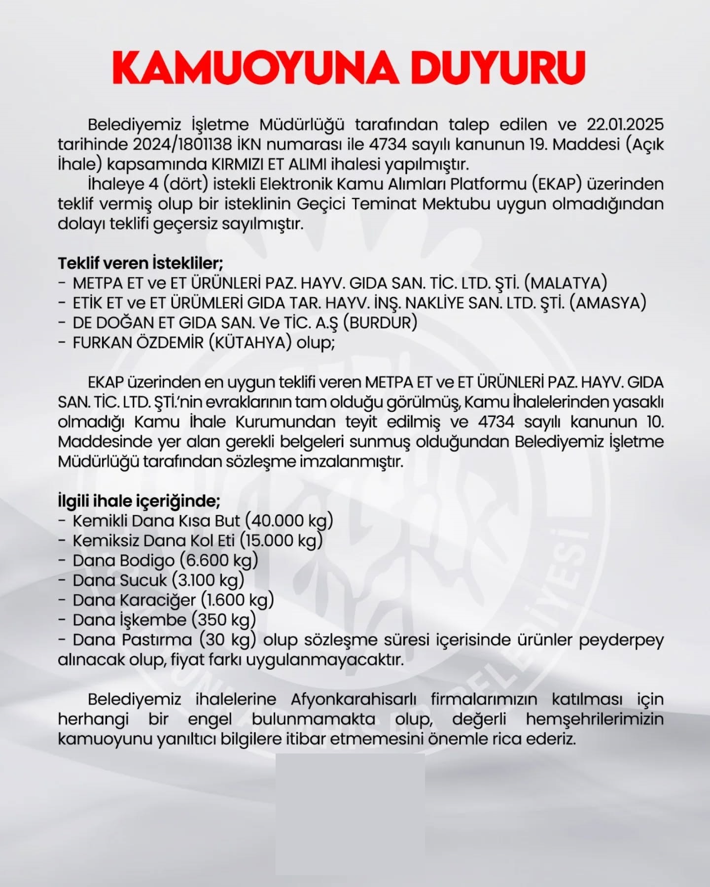 AK PARTİLİ SEVİM GÜNDEME GETİRDİ  İDDİALARA YANIT BELEDİYEDEN GELDİ