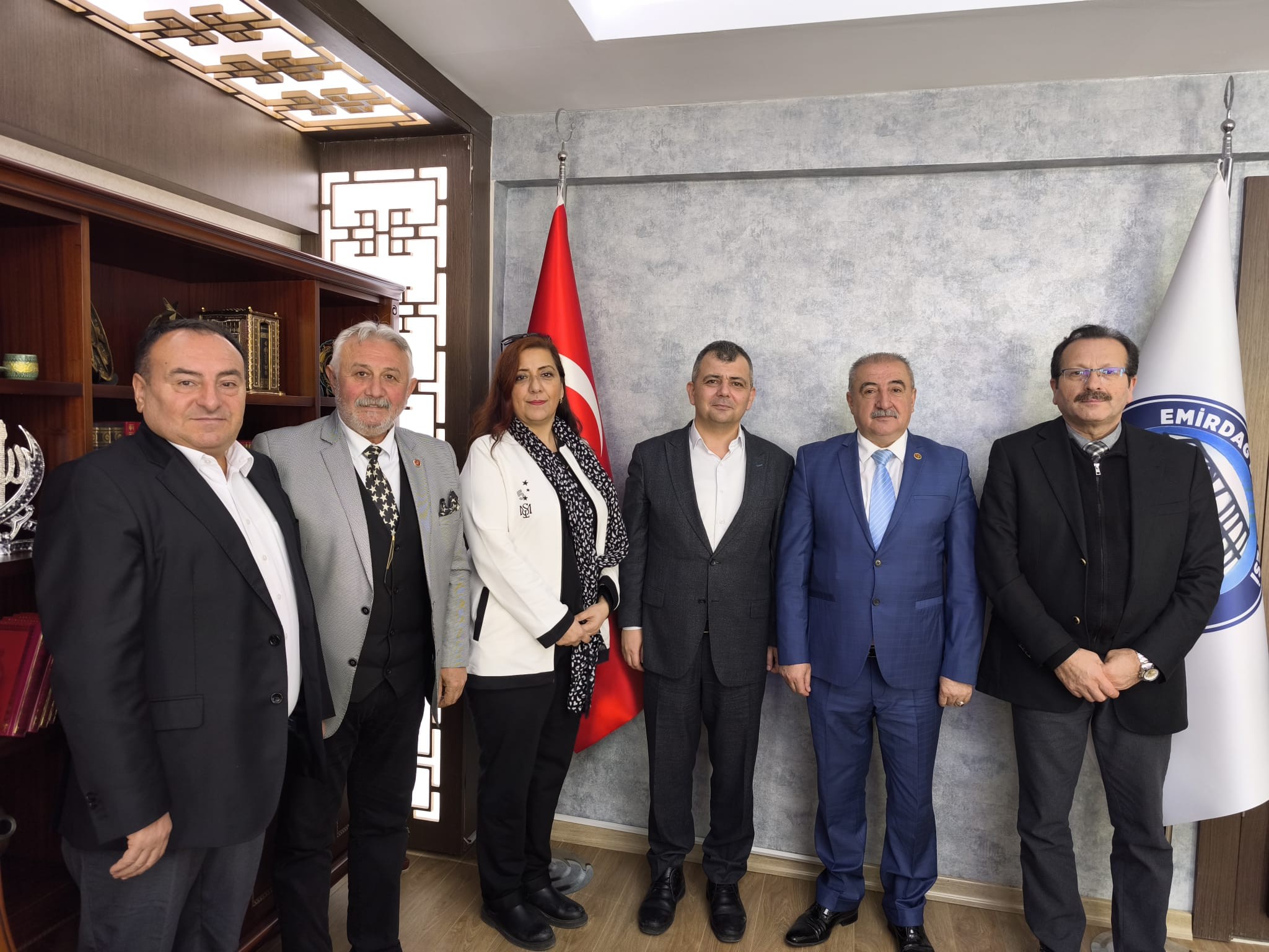Gurbetçi Temsilcilerden Başkan Koyuncu’ ya Ziyaret