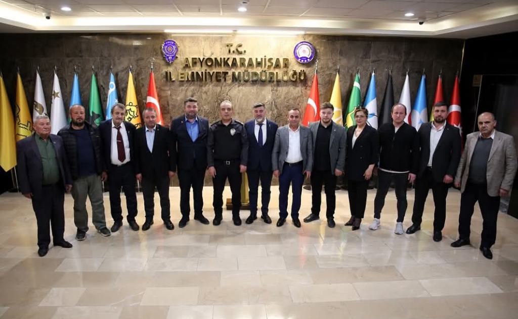 BAŞKAN UYGUR VE YÖNETİMİ’NDEN EMNİYETE ANLAMLI ZİYARET