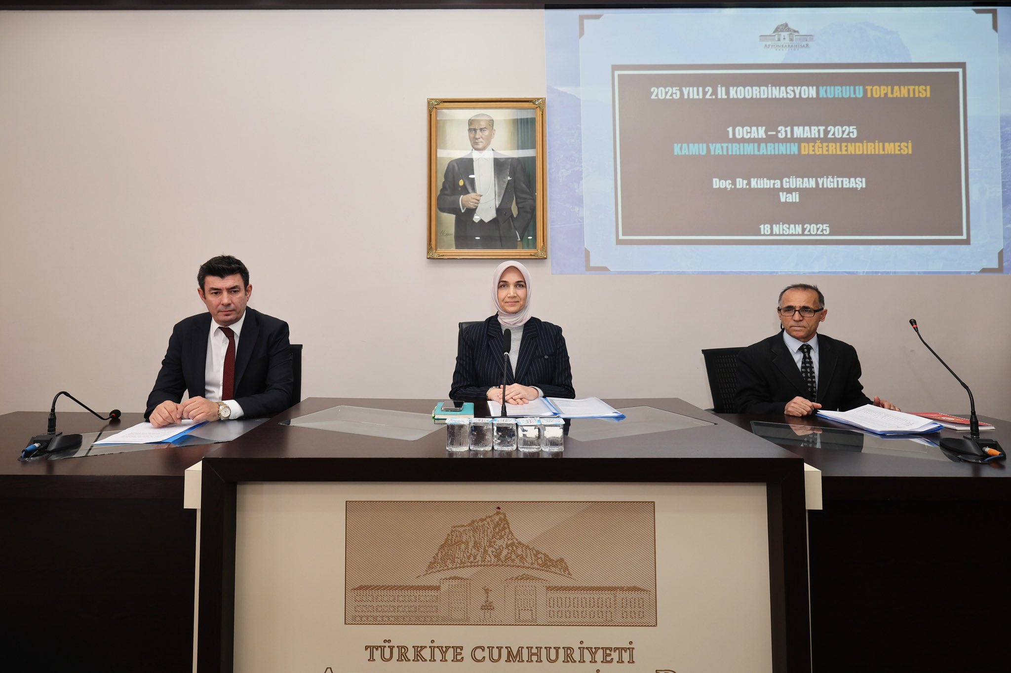 İl Koordinasyon Kurulu Toplantısına Vali Yiğitbaşı Başkanlık Etti