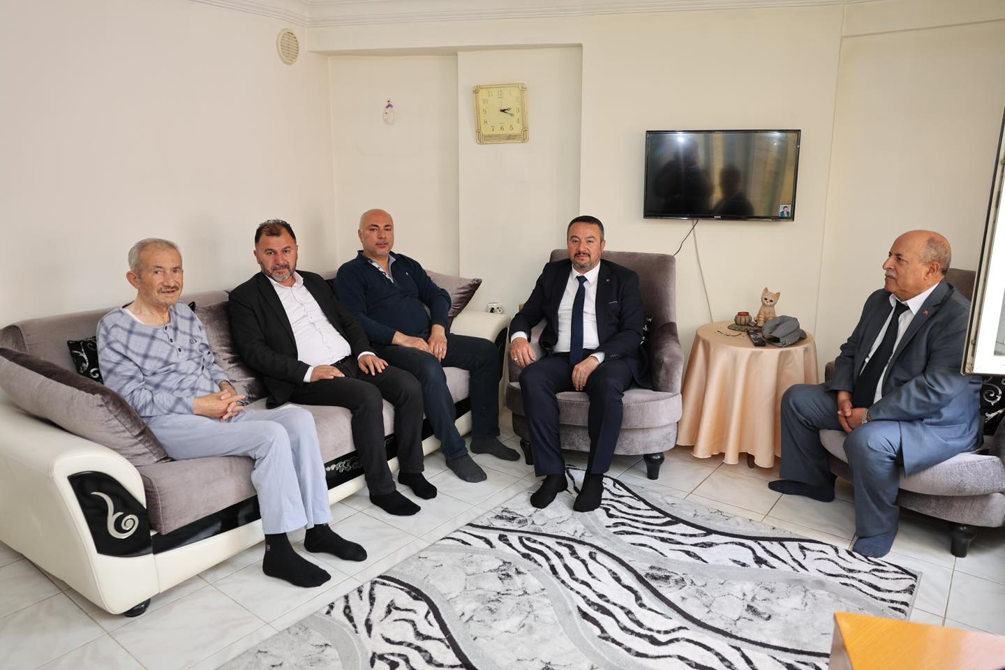 Başkan Öztaş’tan Geçmiş Olsun Ziyareti