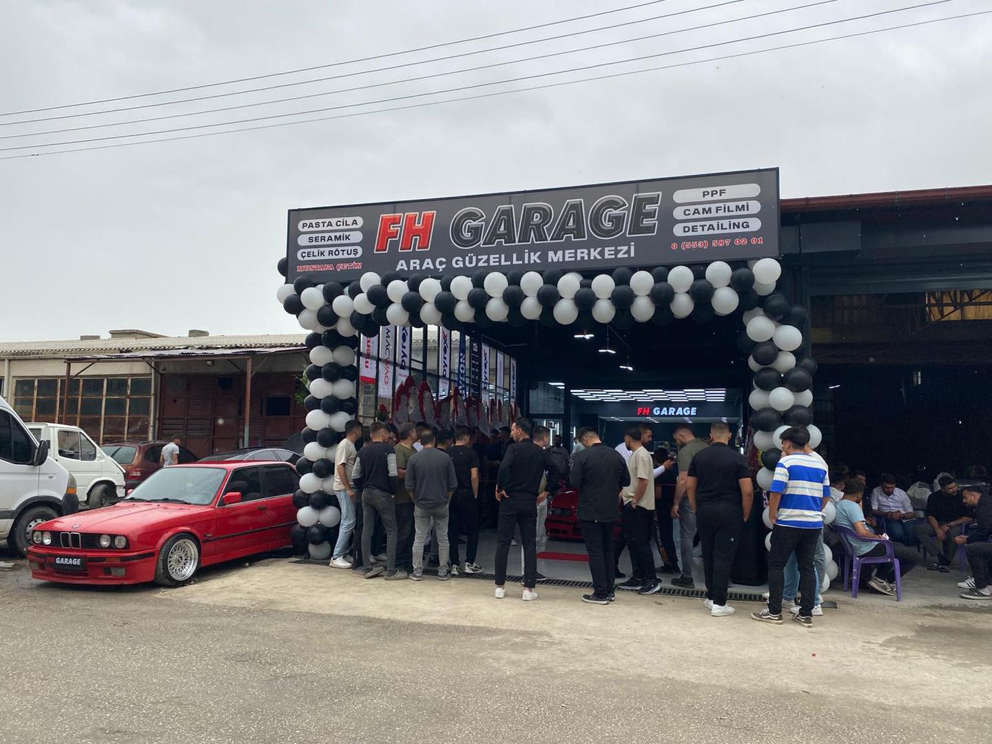 BAŞKAN TOPÇU  FH GARAGE AÇILIŞI’NA KATILDI