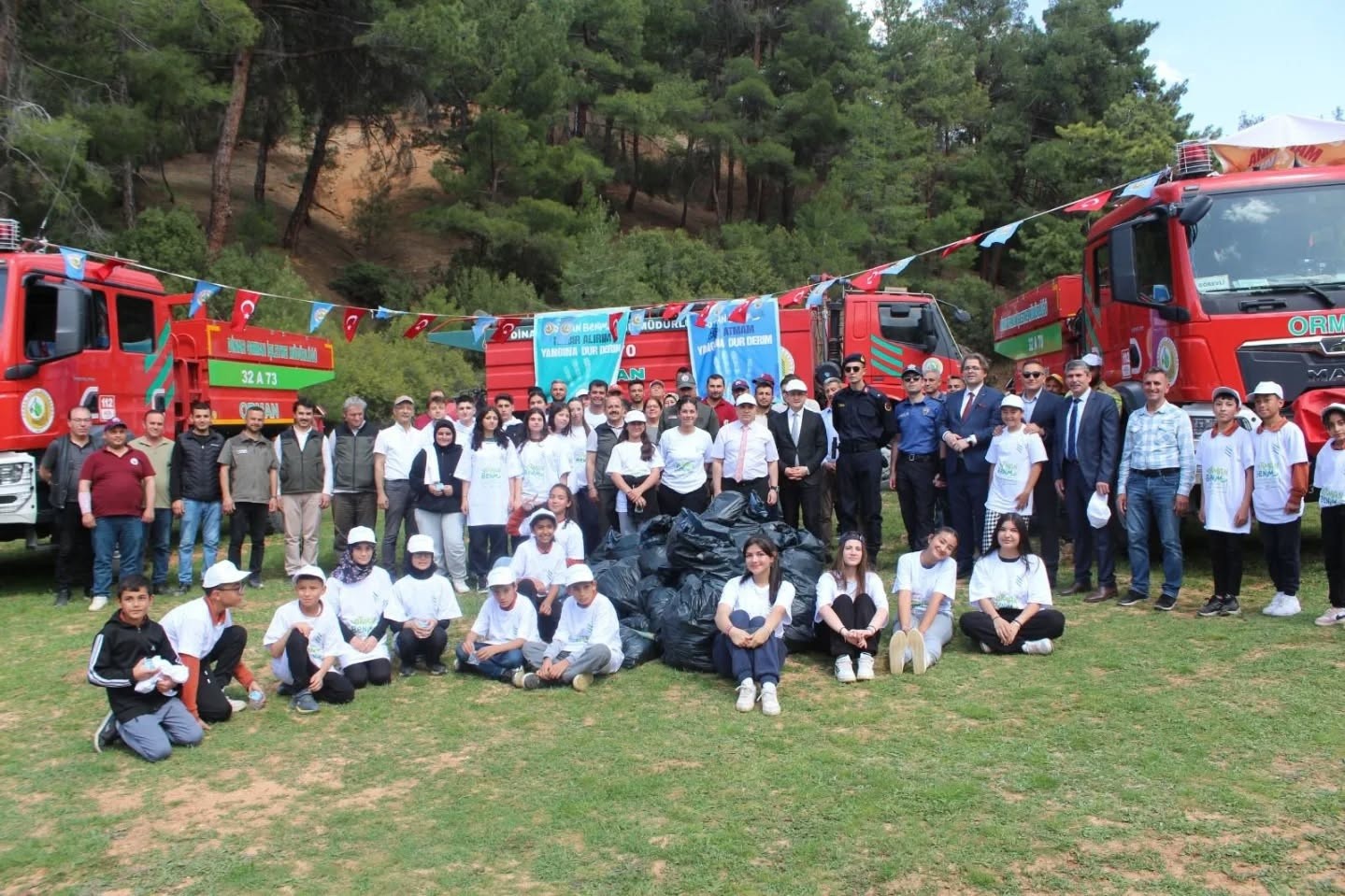 Dinar'da “Orman Benim” Projesiyle Doğaya Temiz Dokunuş