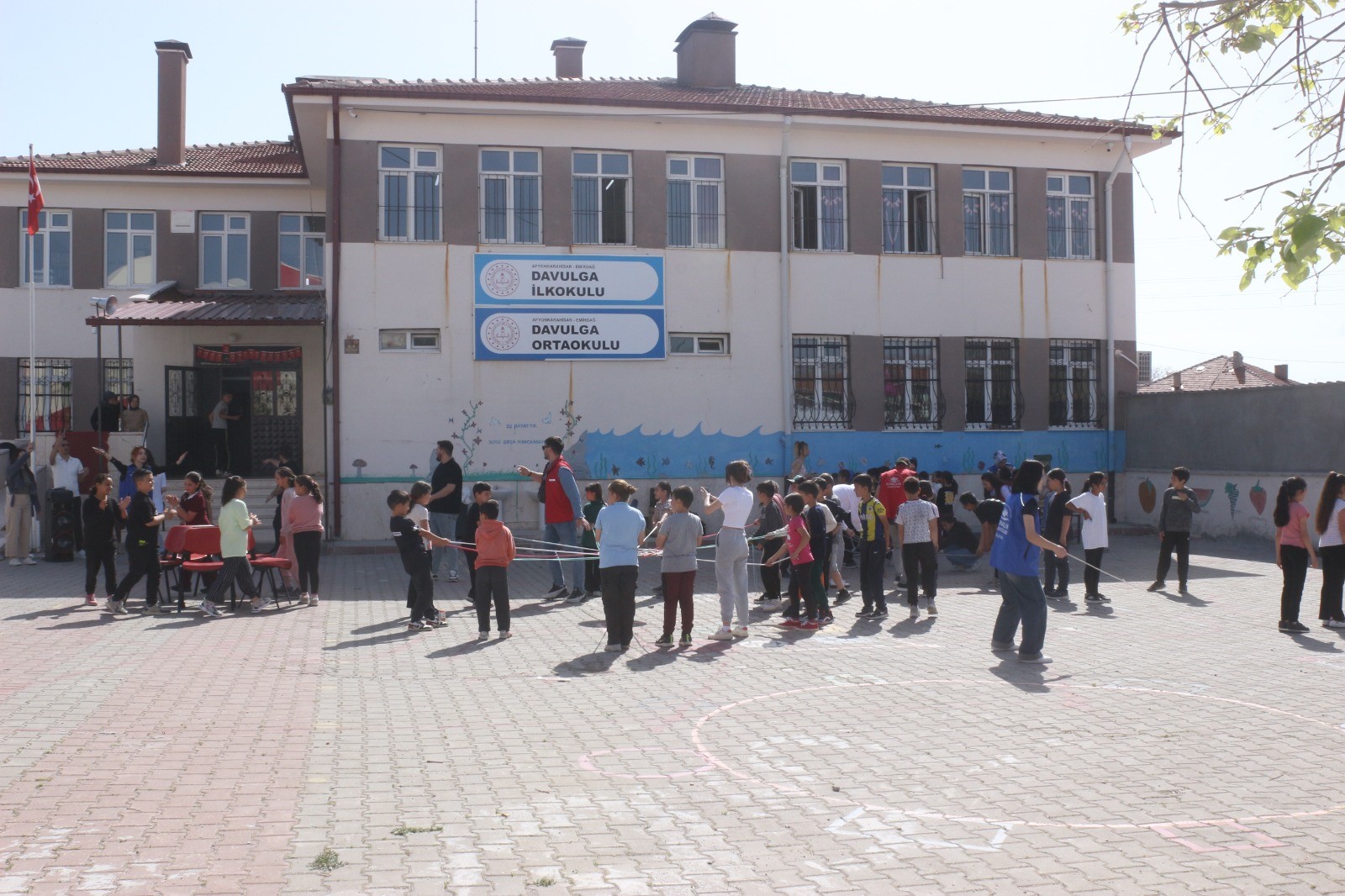 Davulga’da Çocuklar “Merkezim Her Yerde” ile Doya Doya Eğlendi