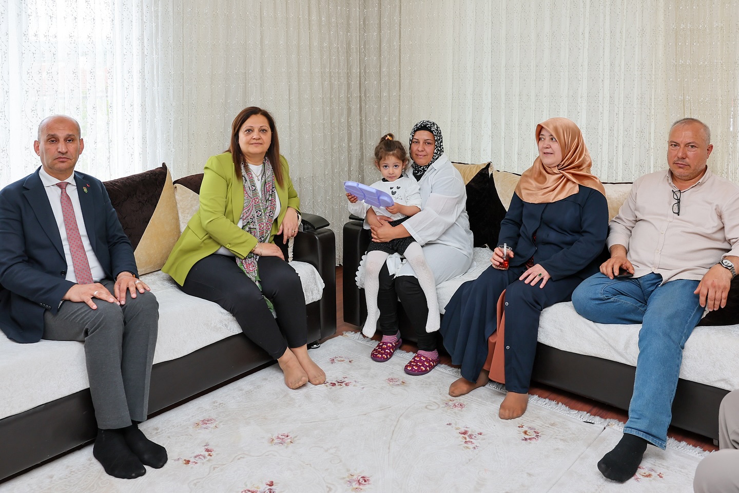 Başkan Köksal’dan Şehit Ailesine Anlamlı Ziyaret