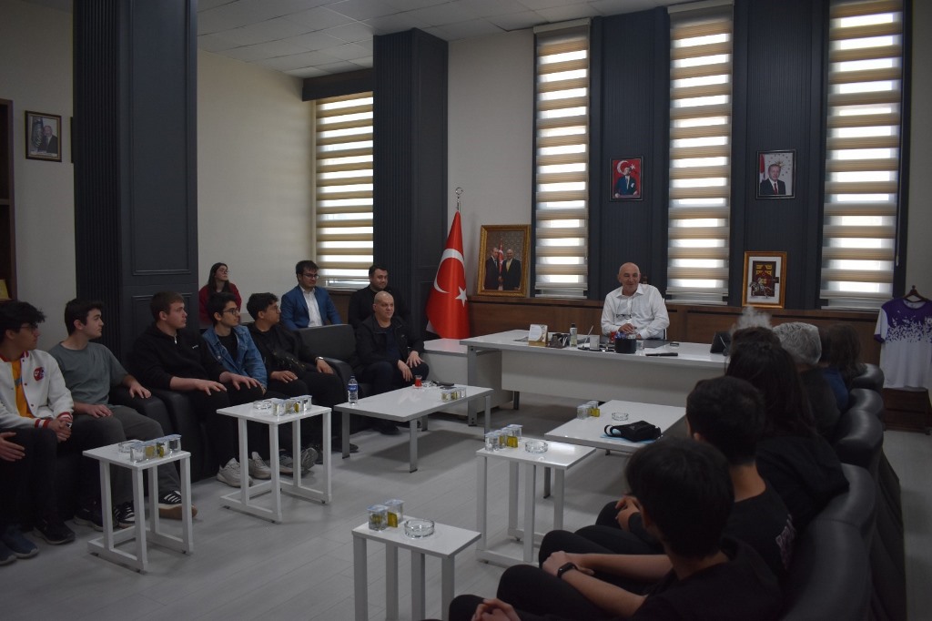 TİCARET BORSASI, KAMİL MİRAS ANADOLU LİSESİ ÖĞRENCİLERİYLE BULUŞTU