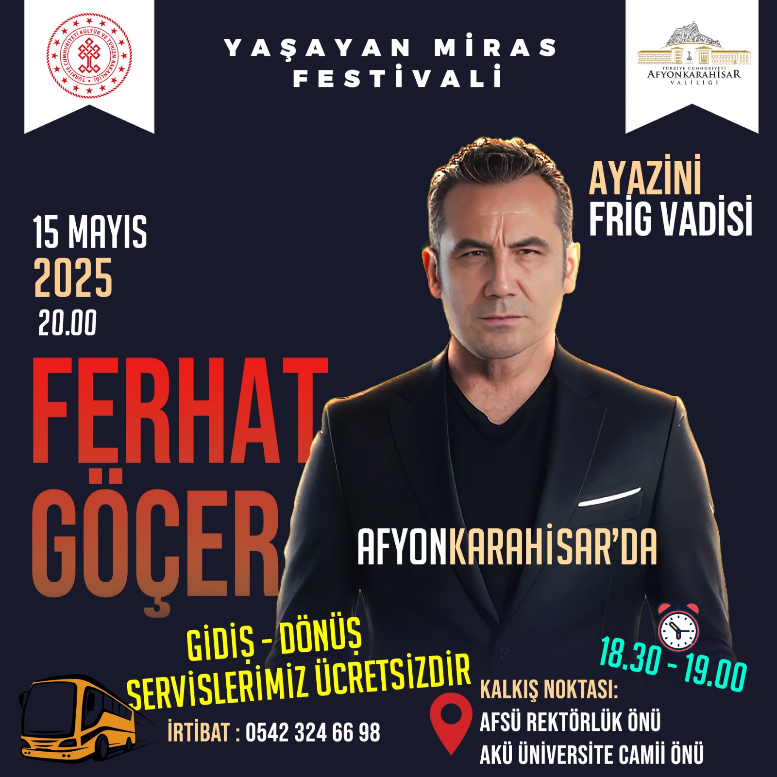 AFYONKARAHİSAR'DA YAŞAYAN MİRAS FESTİVALİ İLE SANAT RÜZGÂRI ESECEK
