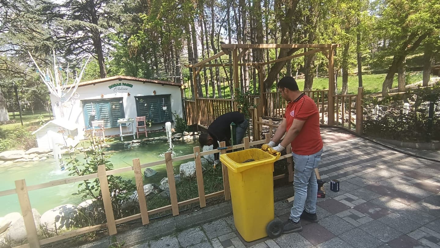 Bolvadin Horan Parkı Sezona Hazırlanıyor: Hem Sosyal Alan Hem de Kadın Girişimine Destek!