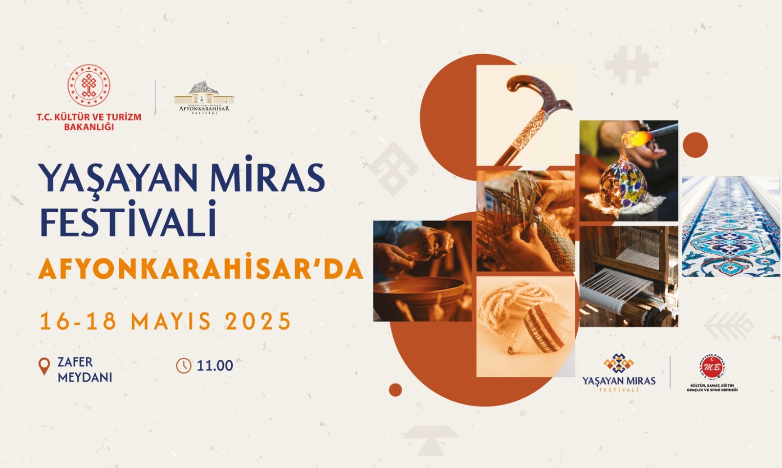 Afyonkarahisar Yaşayan Miras Festivali Başlıyor!