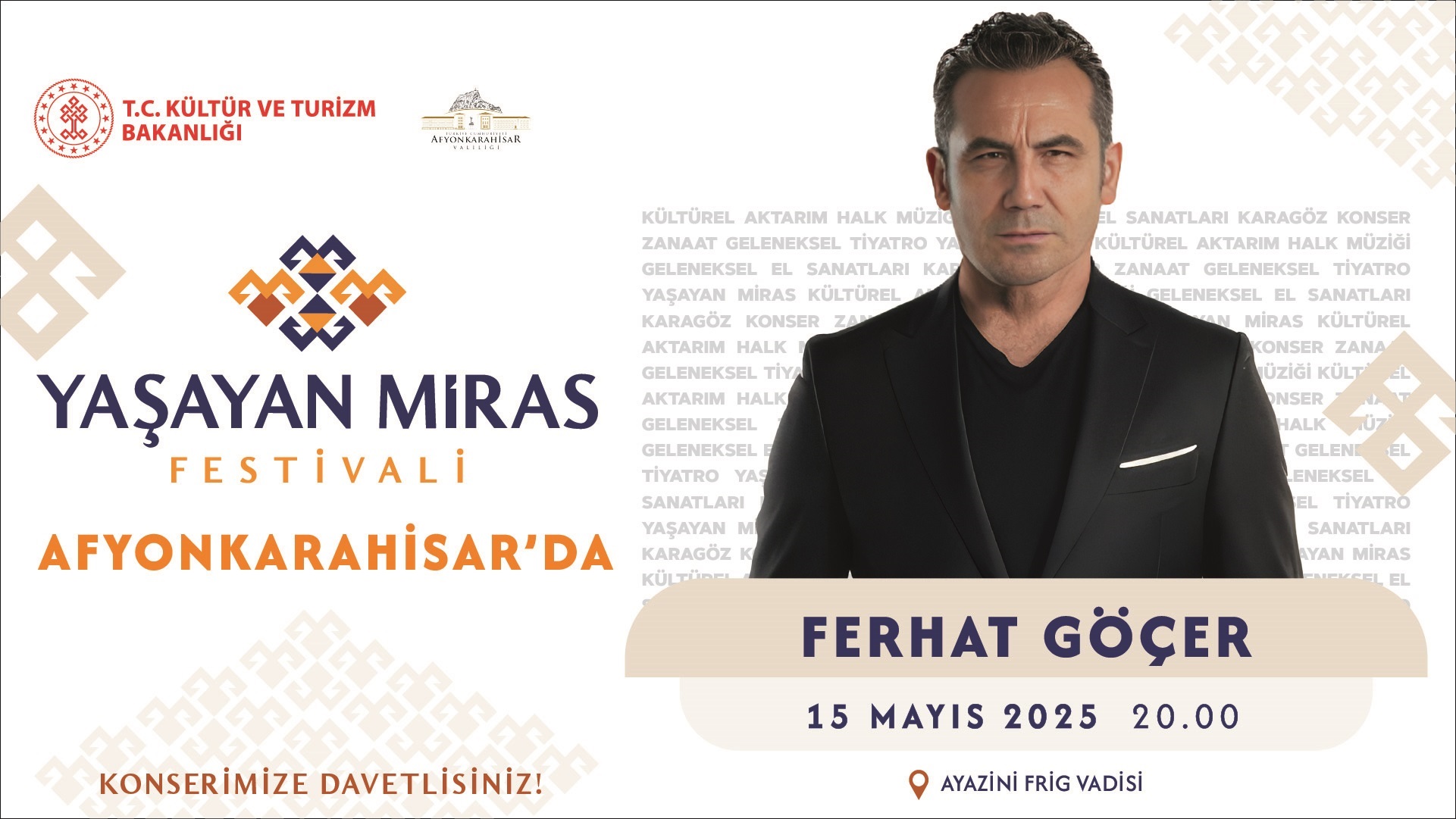 Afyonkarahisar Yaşayan Miras Festivali Başlıyor!