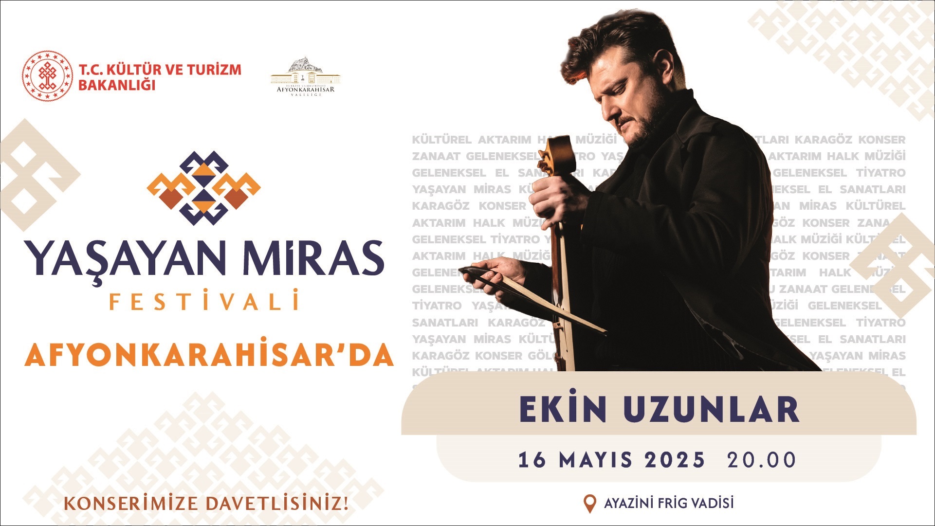 Afyonkarahisar Yaşayan Miras Festivali Başlıyor!