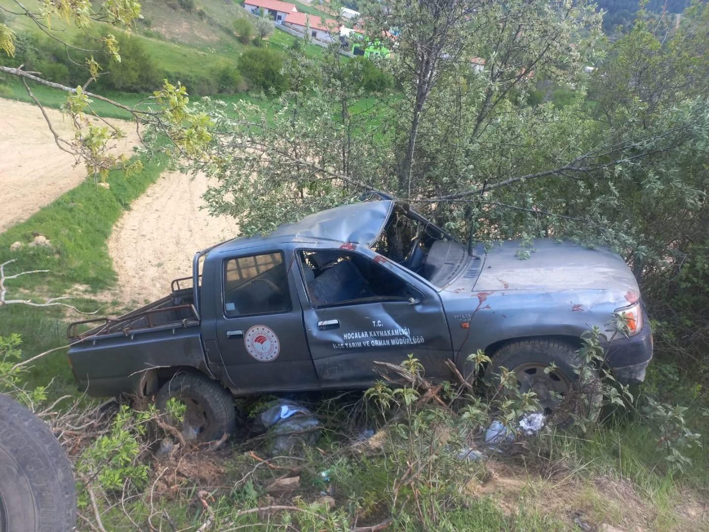 Milletvekili Özkaya’dan, Hocalar İlçe Tarım Ekibine Geçmiş Olsun Mesajı