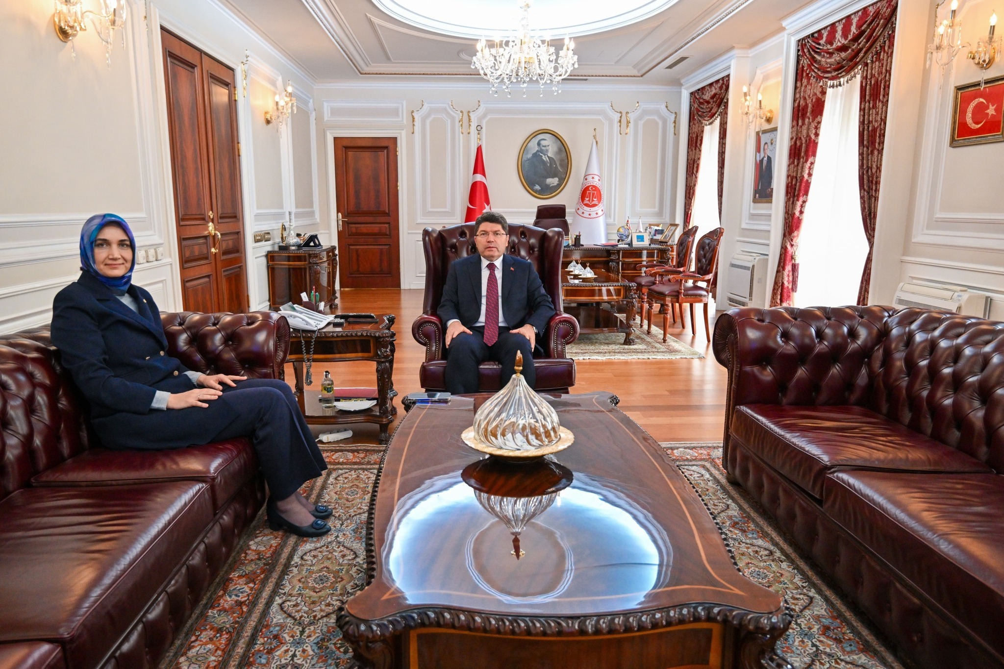 Vali Yiğitbaşı’ndan, Adalet Bakanı Tunç’a Ziyaret