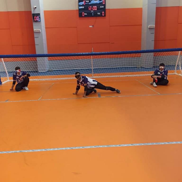 ENGELLİLER GSK GOALBALL TAKIMI, ŞAMPİYONLUK YOLUNDA İDDİALI