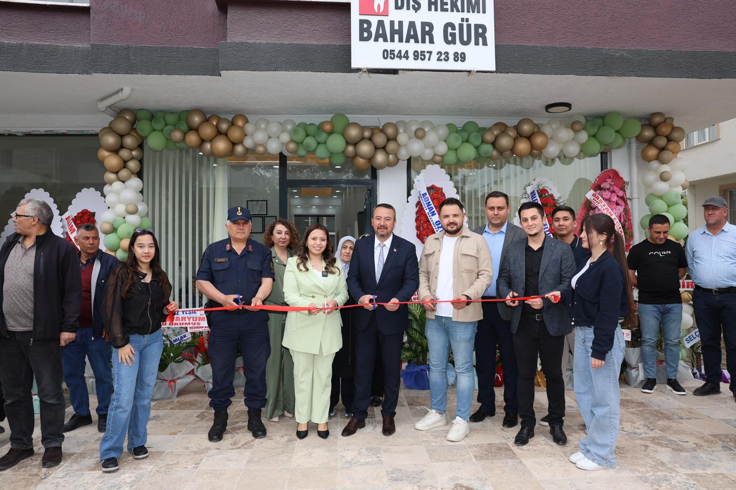 Başkan Öztaş, Diş Kliniği Açılışına Katıldı