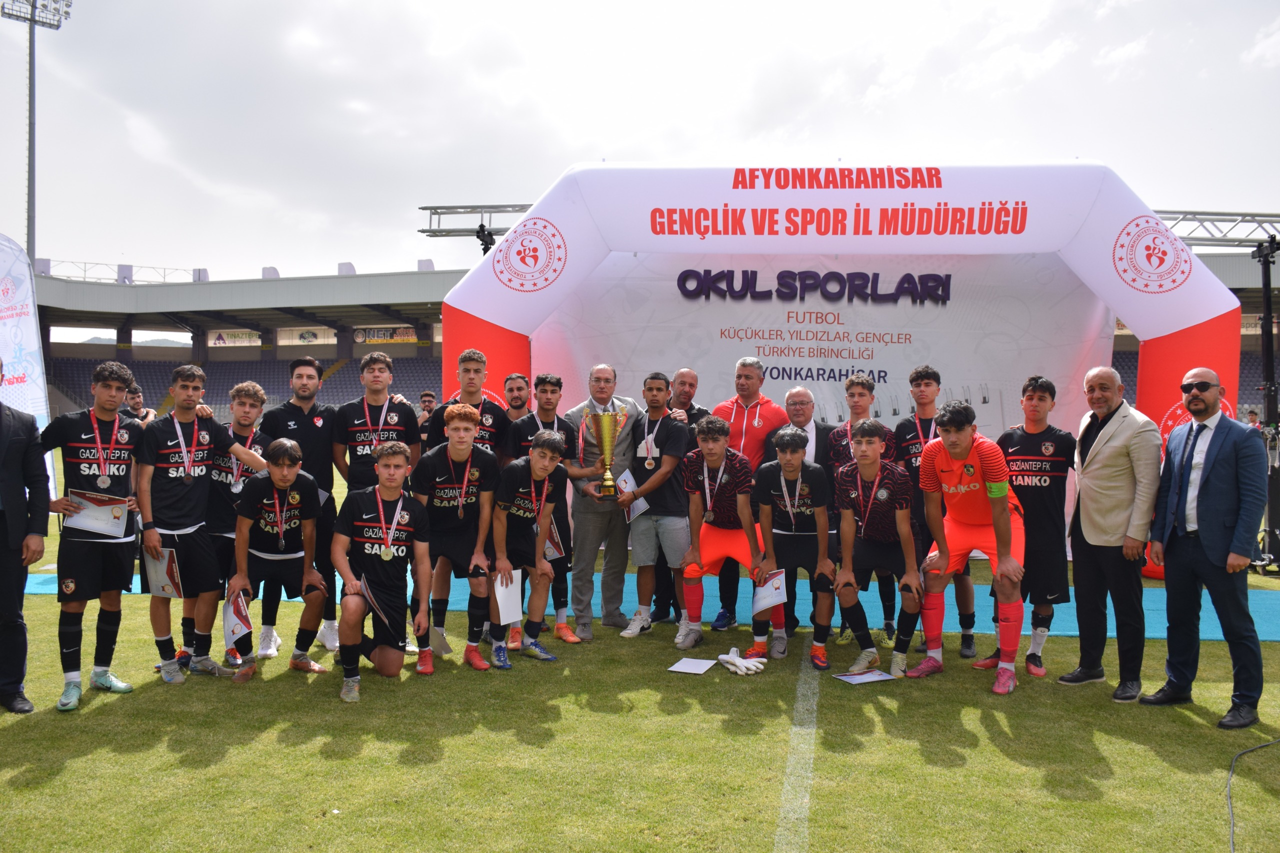 Genç Futbolcuların Kıyasıya Mücadelesi Afyonkarahisar’da Sona Erdi
