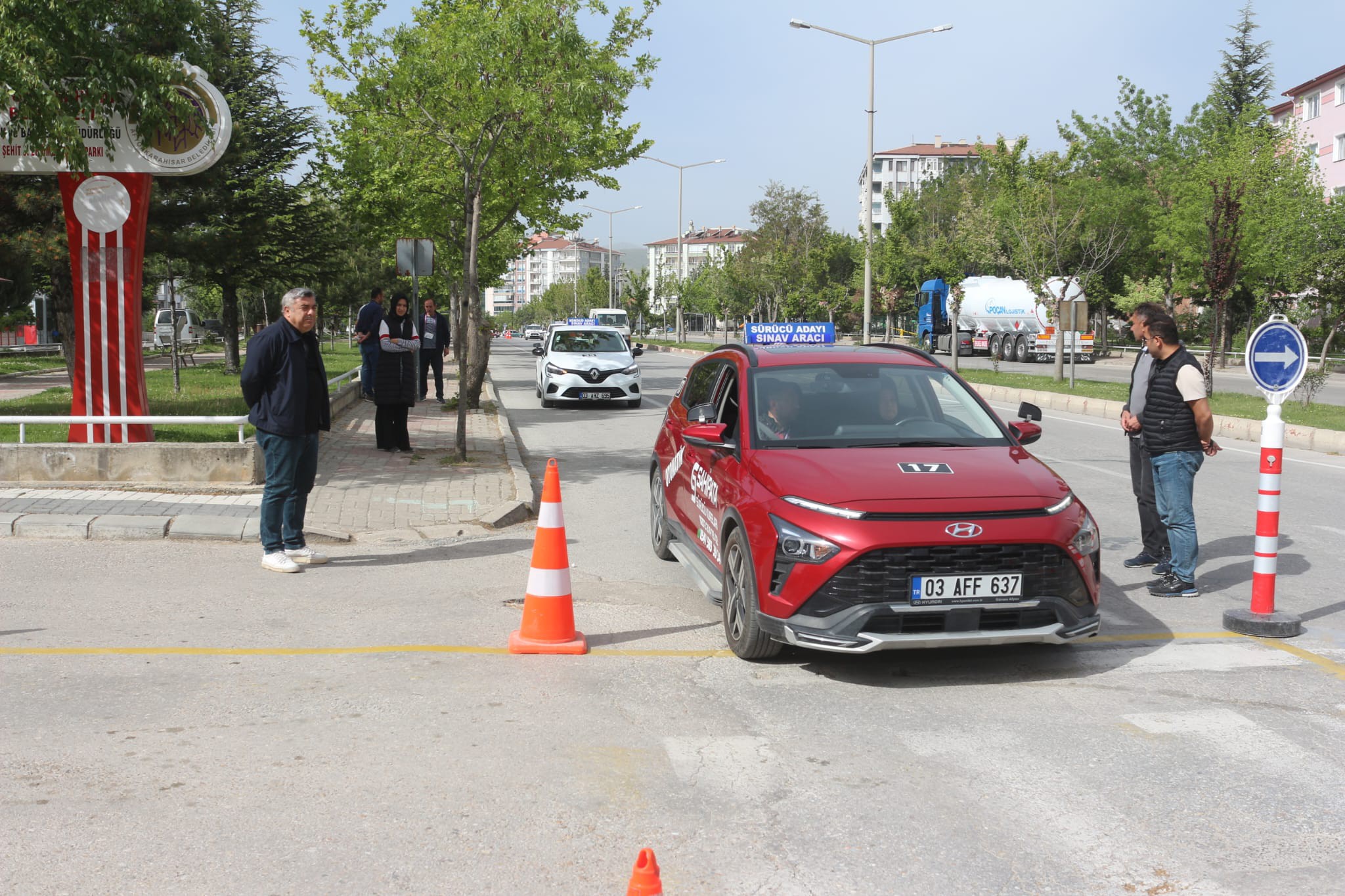 Müdür Sünnetci'den Sınav Alanlarına Ziyaret