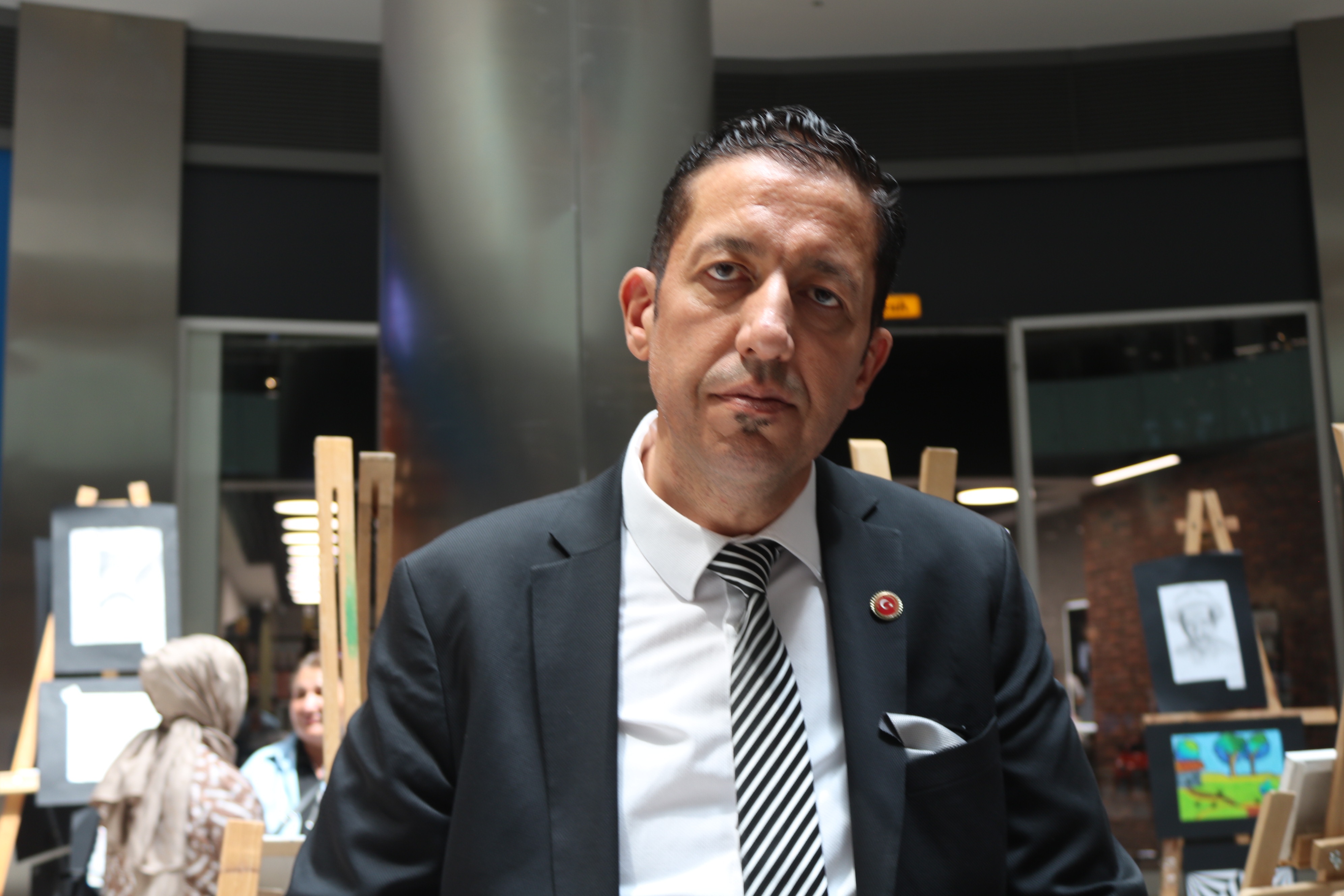 Maver Kemal Arsoy Öğrencileri Yıl Boyunca Hazırladıkları Eserleri Sergiledi