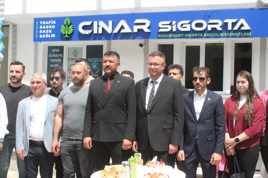 ÇINAR SİGORTA DUALARLA AÇILDI!