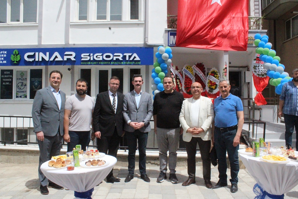 ÇINAR SİGORTA DUALARLA AÇILDI!