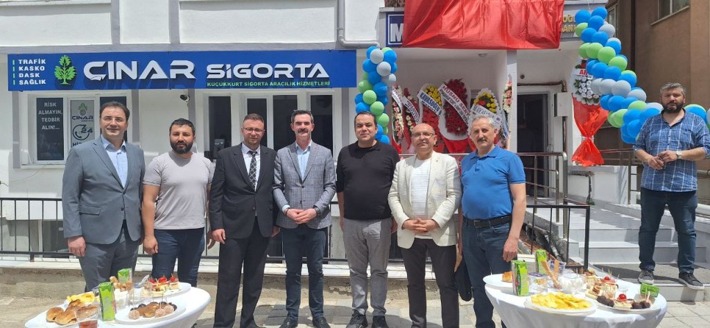 ÇINAR SİGORTA DUALARLA AÇILDI!