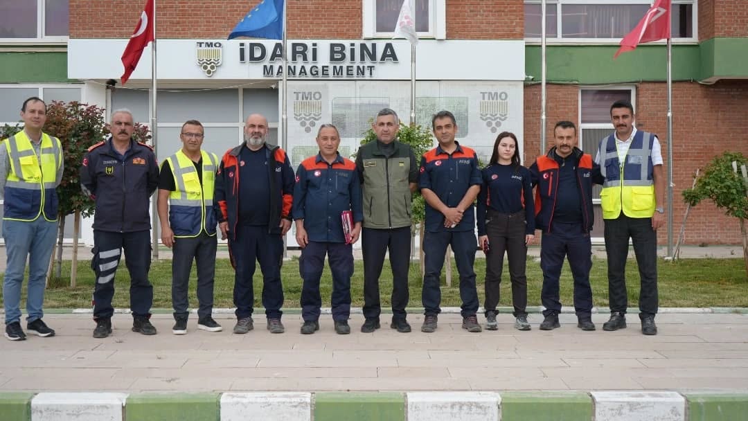 AFYON’DA GERÇEĞİNİ ARATMAYAN ACİL DURUM TATBİKATI