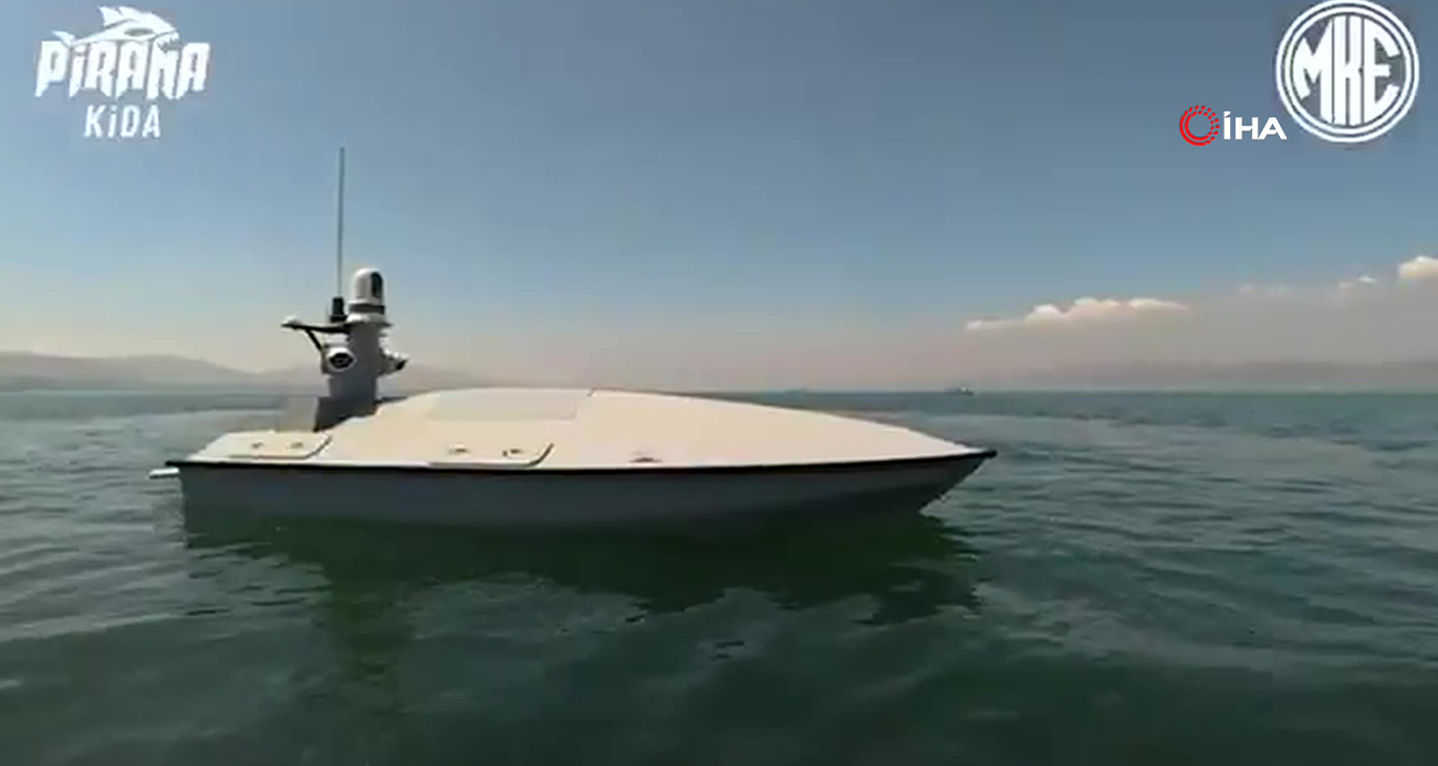 İnsansız Deniz Aracı ’PİRANA KİDA’ Göreve Hazır