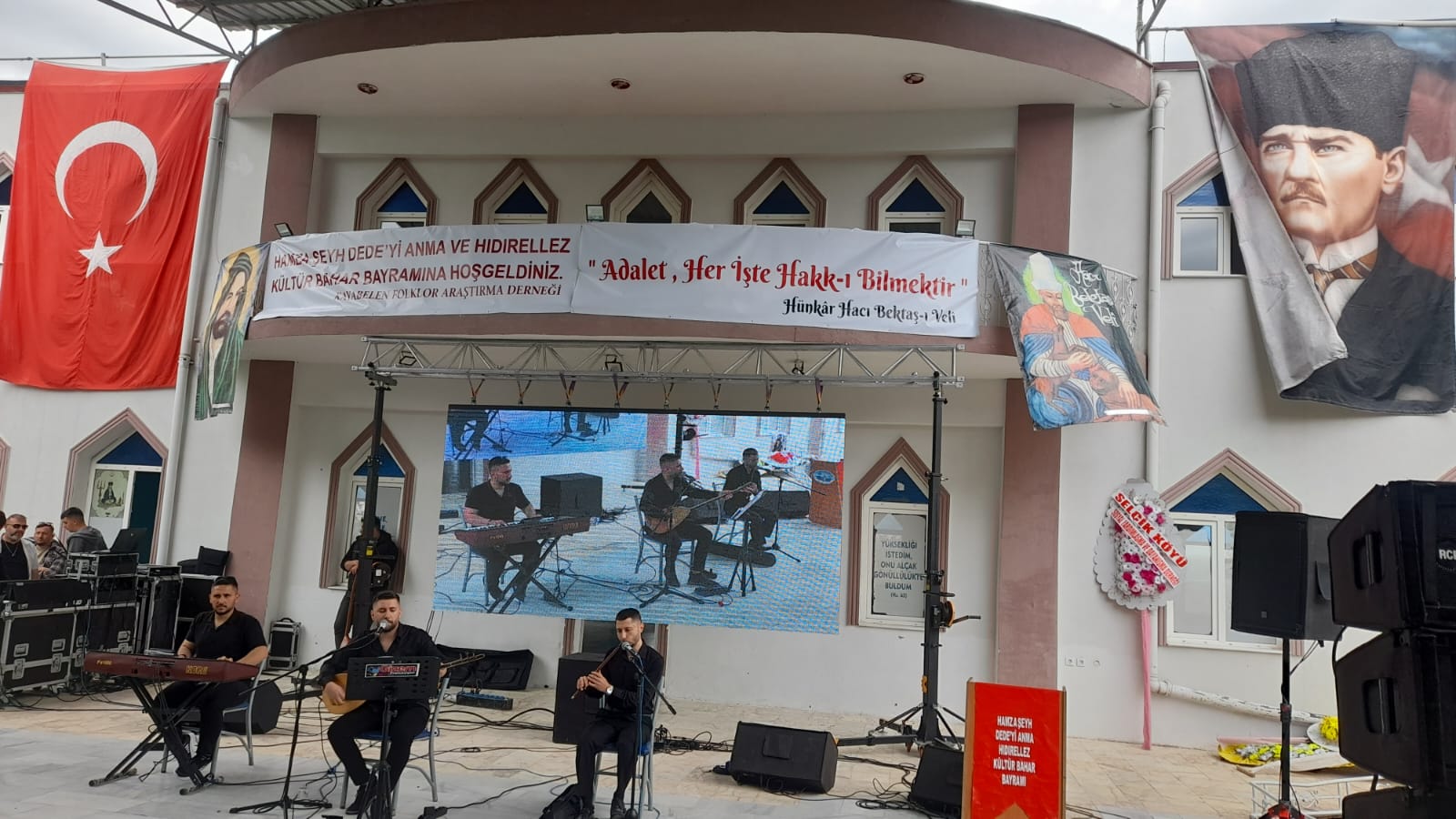 Kayabelen'de İnanç ve Kültür Bir Araya Geldi: Hamza Şeyh Dede Hıdırellez Bahar Bayramı 28. Kez Kutlandı