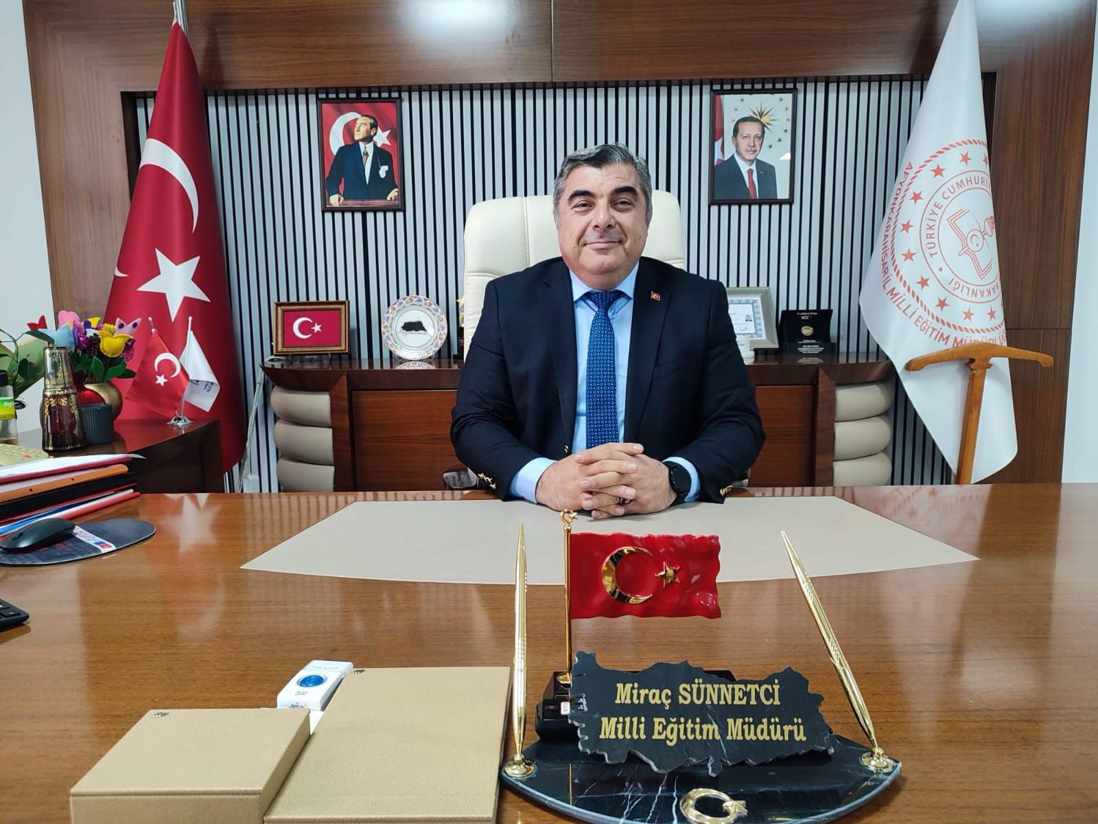 Müdür Sünnetci'den 19 Mayıs Mesajı:“19 Mayıs; Bir milletin kurtuluş meşalesini yaktığı gün"