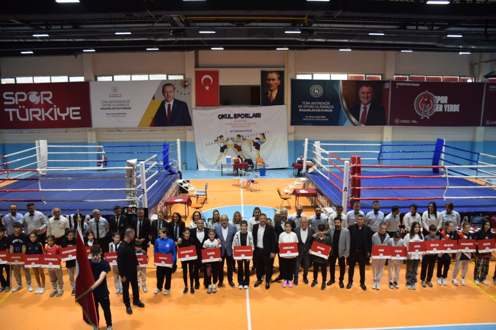 Afyonkarahisar’da Muay Thai Coşkusu: 47 İlden 400 Sporcu Yarışıyor