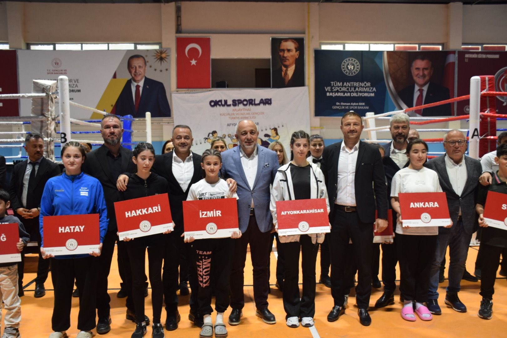 Afyonkarahisar’da Muay Thai Coşkusu: 47 İlden 400 Sporcu Yarışıyor