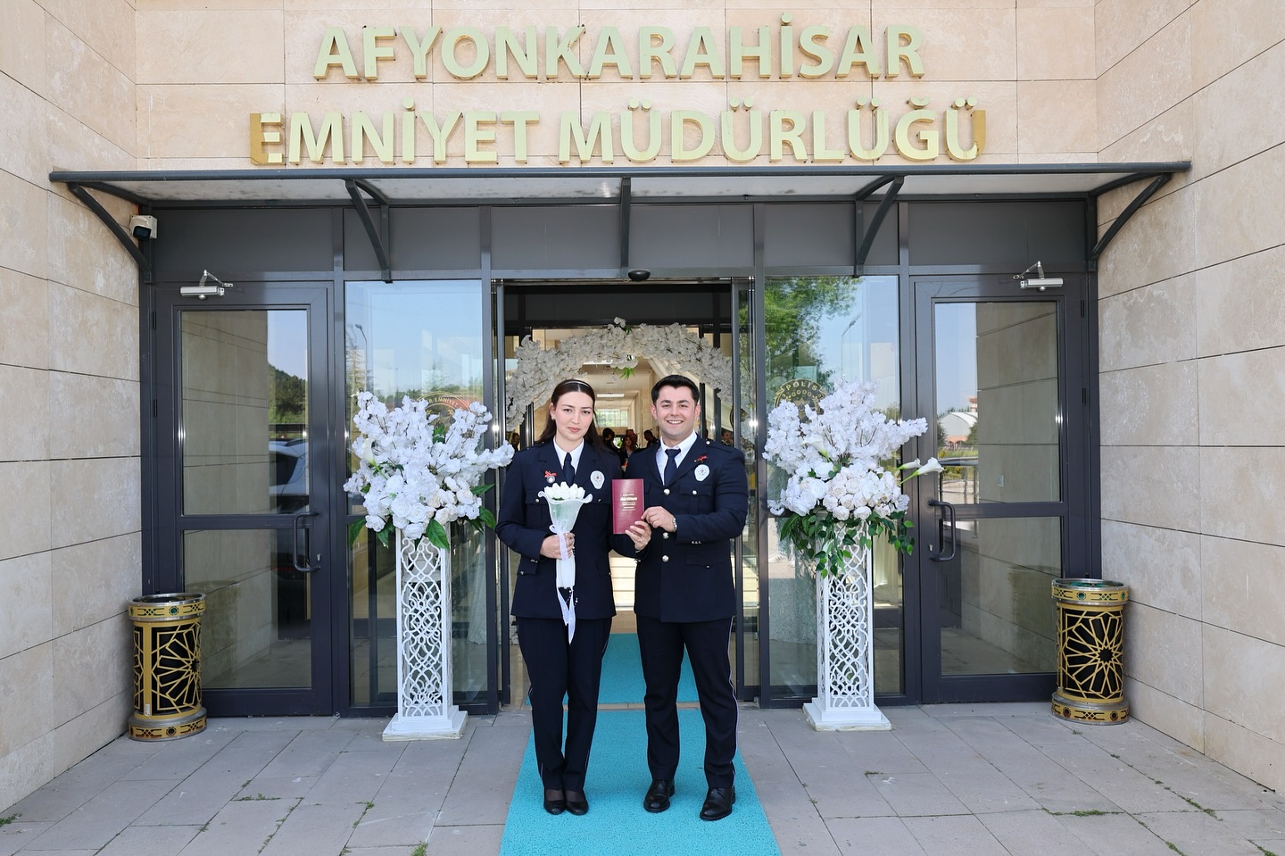 Vali Yiğitbaşı, Emniyet Mensuplarının Nikah Törenine Katıldı