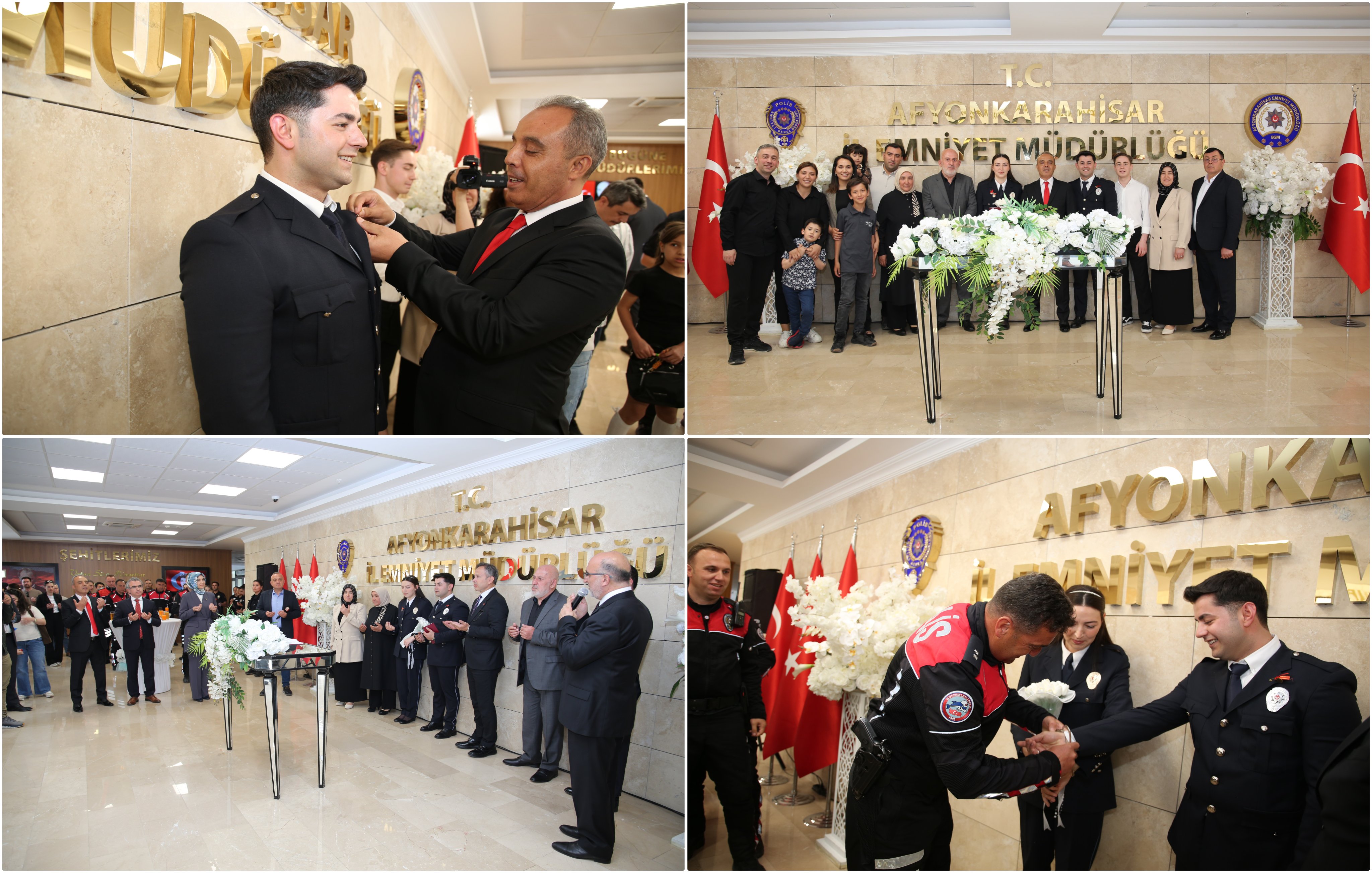 Vali Yiğitbaşı, Emniyet Mensuplarının Nikah Törenine Katıldı