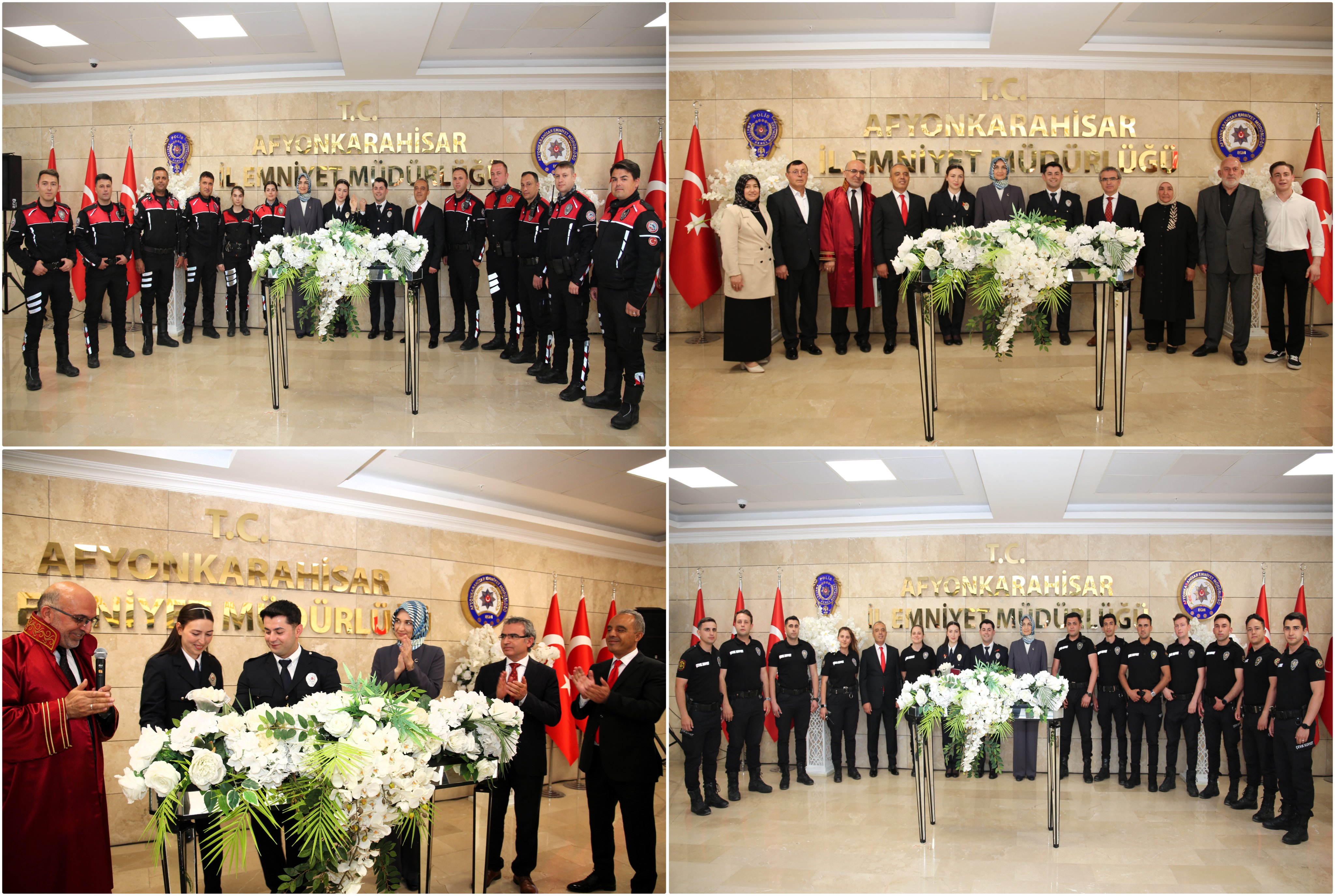 Vali Yiğitbaşı, Emniyet Mensuplarının Nikah Törenine Katıldı