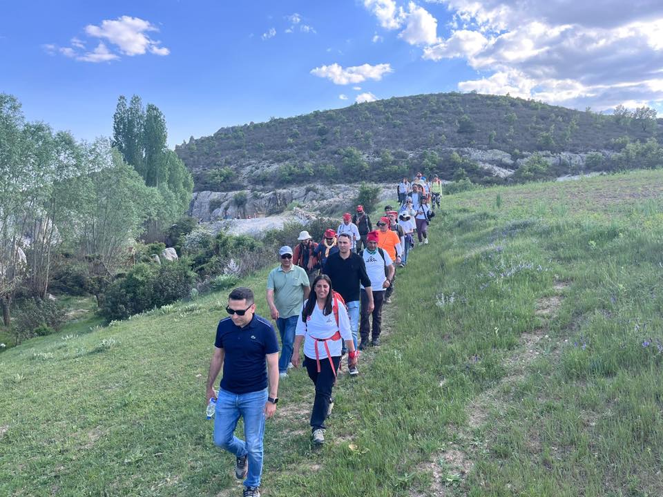 Ayazini Kanyonu’nda 19 Mayıs’a Özel Gençlik Yürüyüşü Düzenlendi